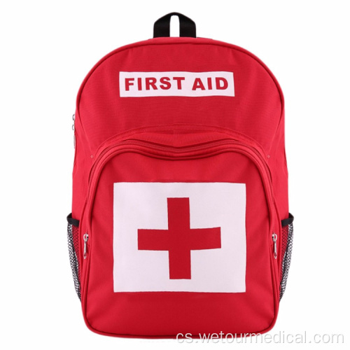 Prázdný batoh pro nouzové lékařské vaky první pomoci